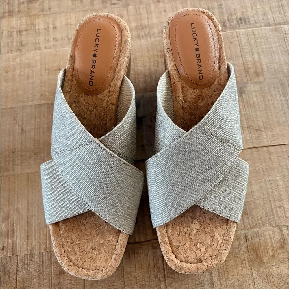 Lucky Brand Valmai Wedge Sandal